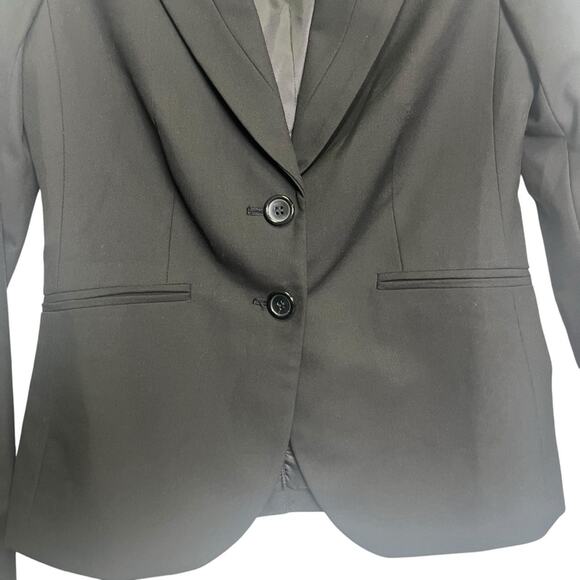 The Limited Black Collection Blazer Womens Size 2 Button Long Sleeve Career Work - Picture 3 of 11